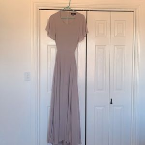 Mauve Bridesmaids dress large
